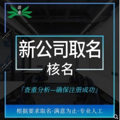 南京若尘新公司取名免费核名代办公司注册注销工商变更会计做账